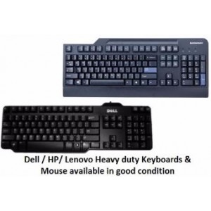 DELL/HP/LENOVO HEAVY DUTY KEYBOARD & MOUSE